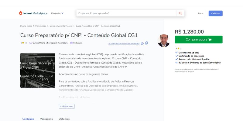 Curso Preparatório p/ CNPI - Conteúdo Global CG1 - Edinelson Faria de Oliveira