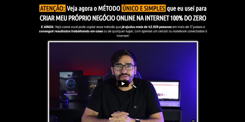 Curso: Método para criar negócio online – Alex Gomes