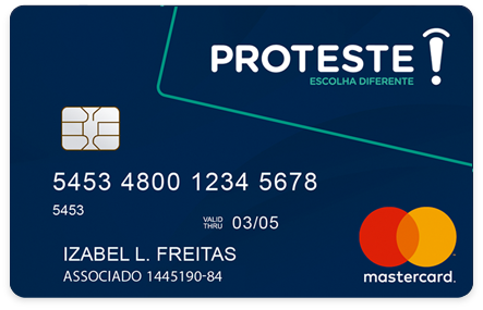 Cartão Pré-Pago Proteste Mastercard Internacional