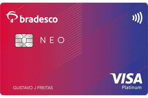 Cartão Bradesco Neo Visa Platinum